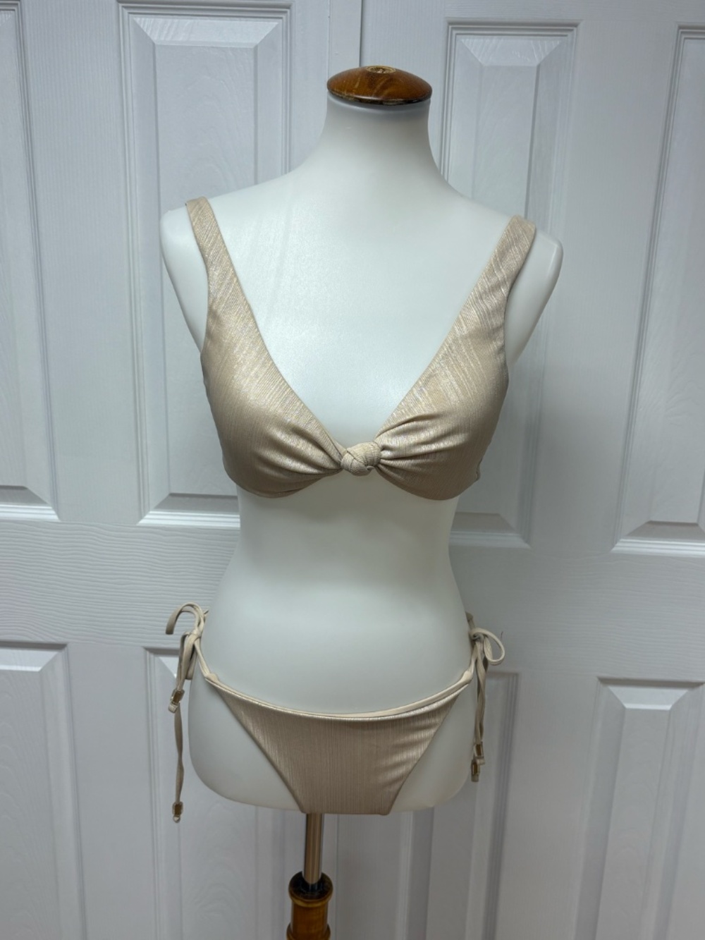BECCA By Rebecca Virtue - Origami Knotted Bikini Set - Size M - In Bag.